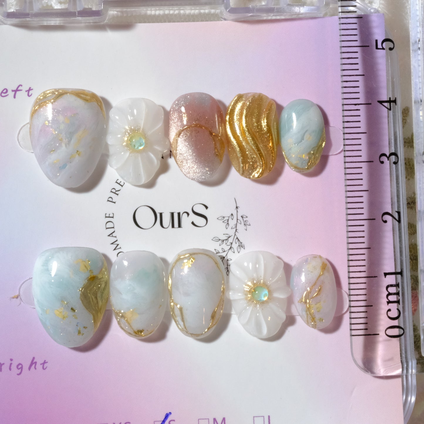Seashell Marble Garden