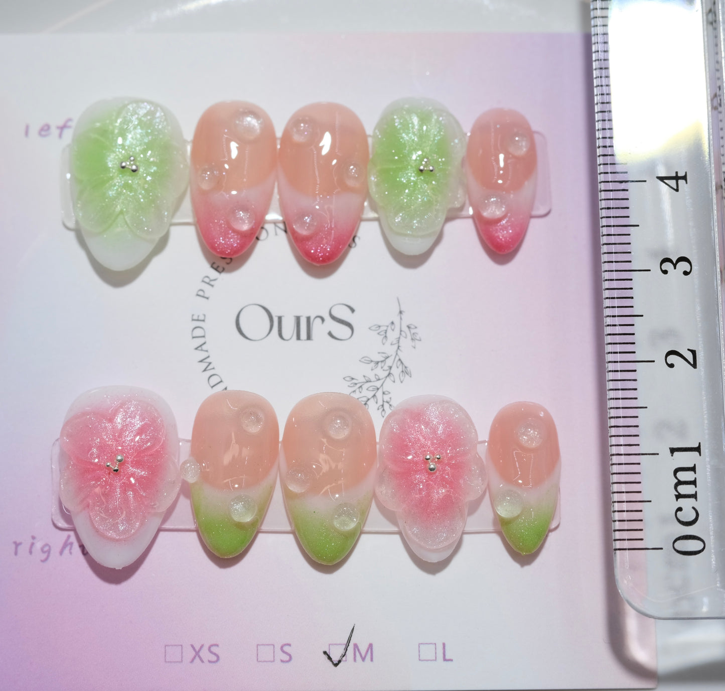 Flower Party in Pink & Green