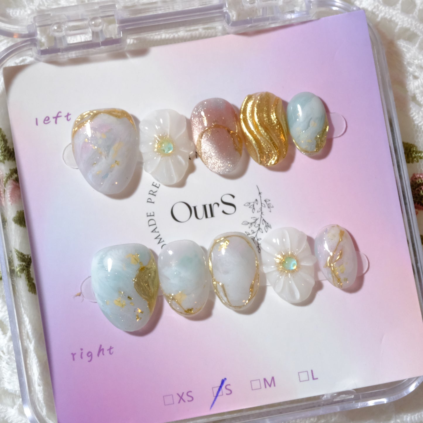 Seashell Marble Garden