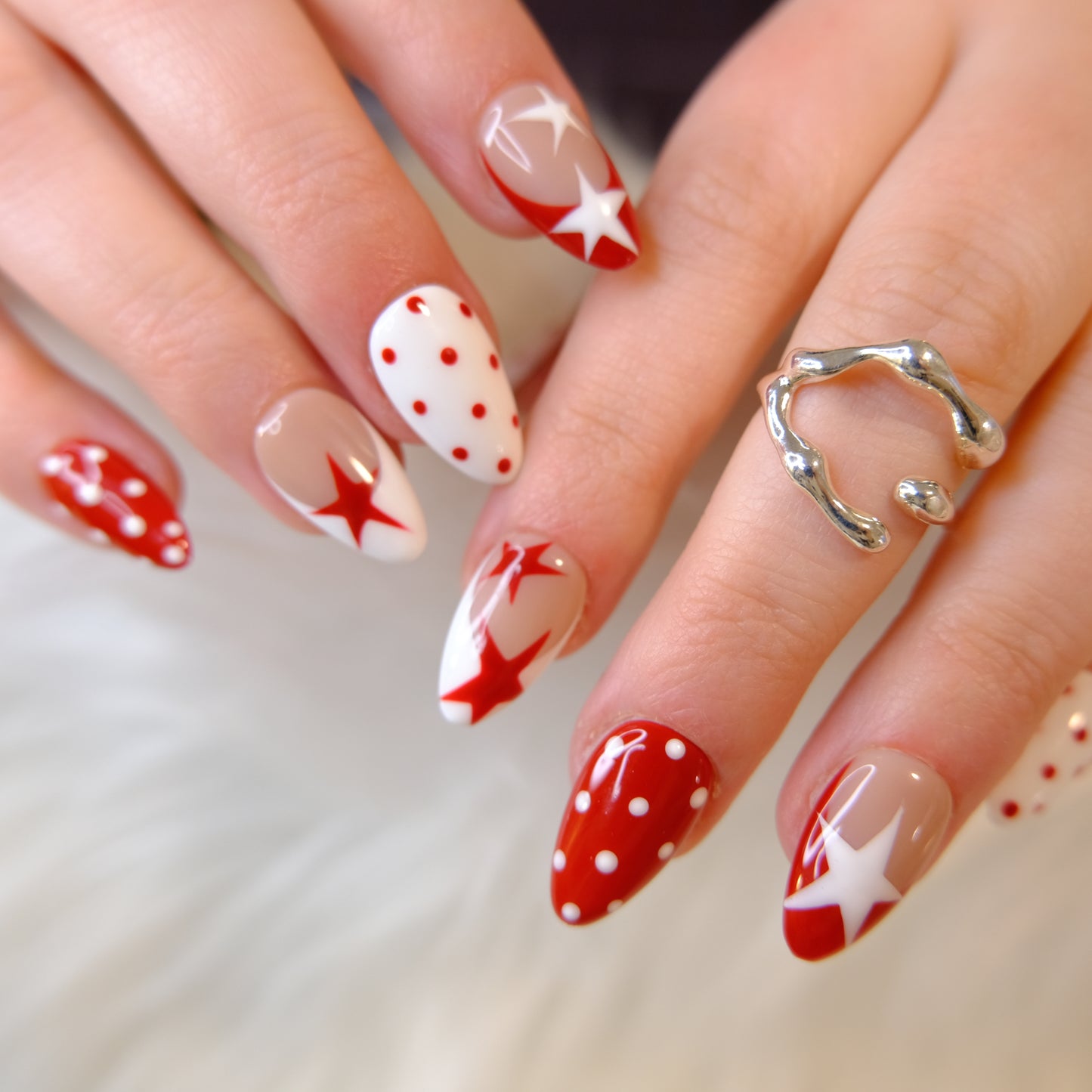 Red Velvet Polka Dot