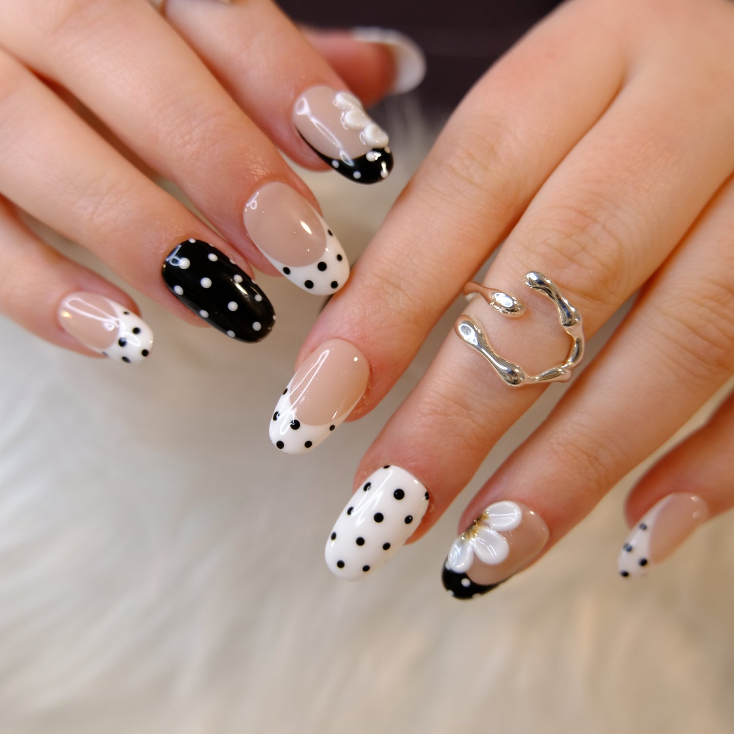 Polka Chic Noir