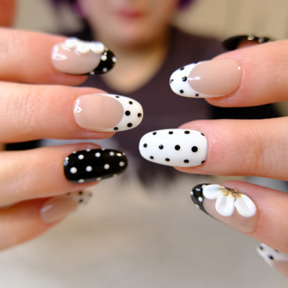 Polka Chic Noir