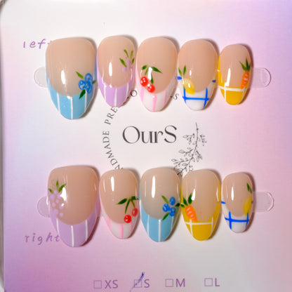 Sugar Rush French Tips