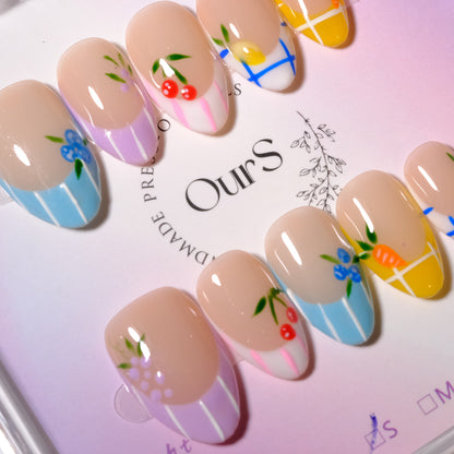 Sugar Rush French Tips