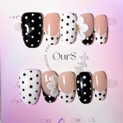 Polka Chic Noir