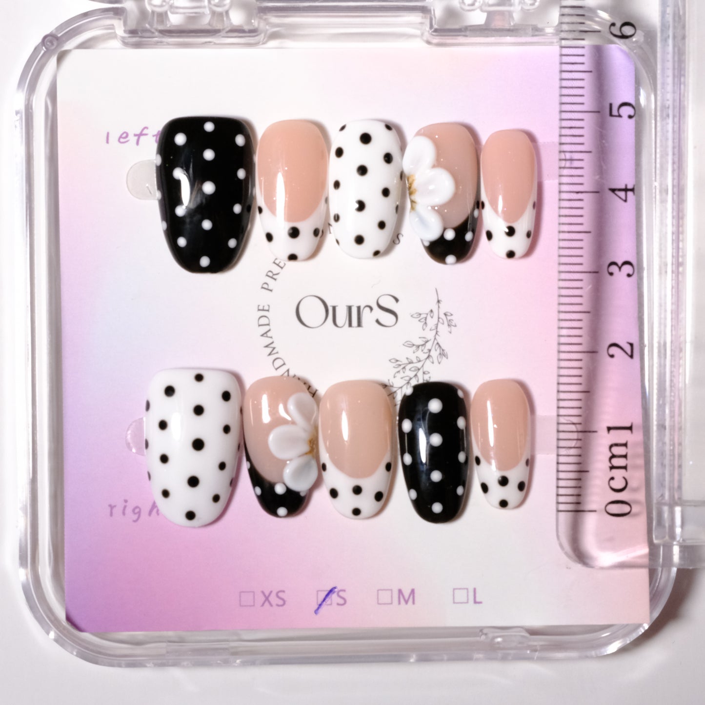 Polka Chic Noir