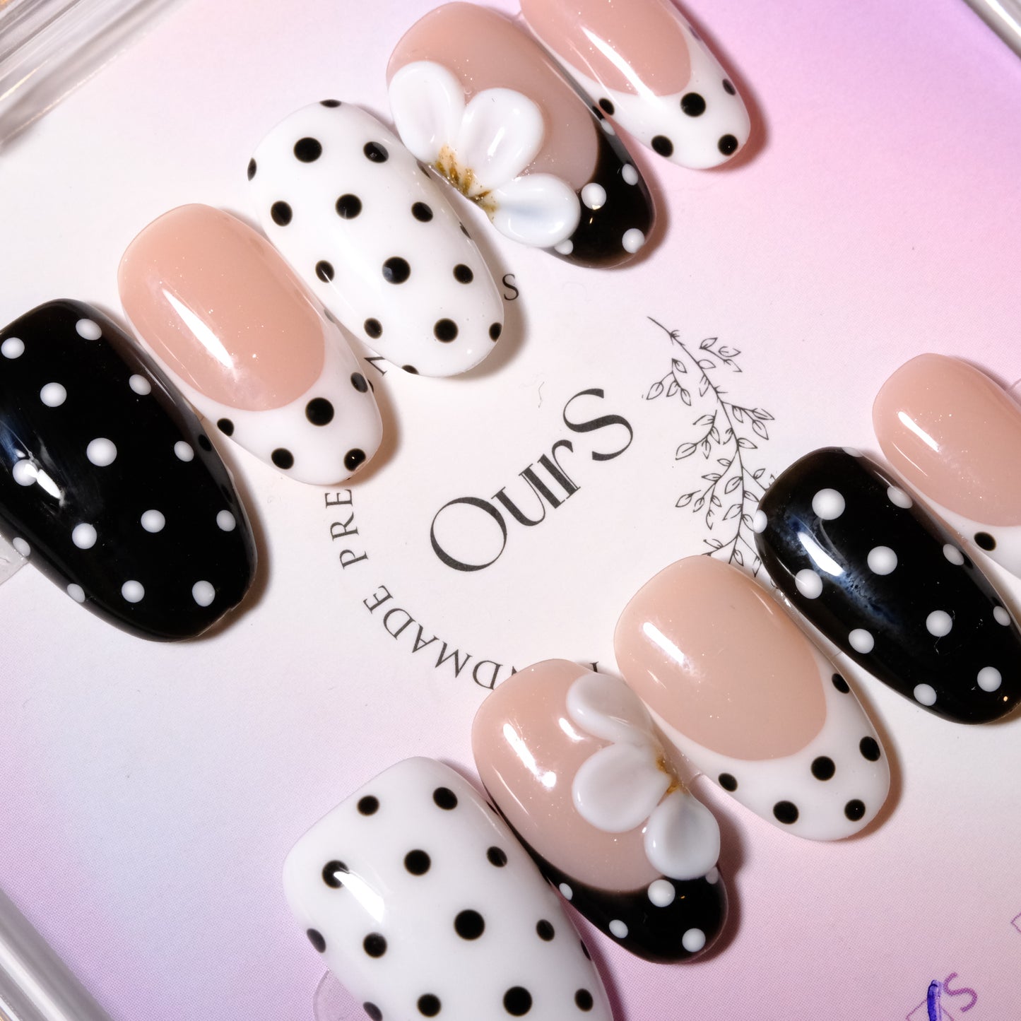 Polka Chic Noir